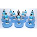 Subbuteo Andrew Table Soccer Napoli 1988-89 on Classic Hasbro Bases